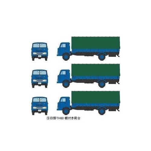 ★☆ TOMYTEC トラックコレクション 第13弾 【 145 日野TH80 幌付き荷台 】 ×3台セット 数2 トミーテック トラコレ拍卖