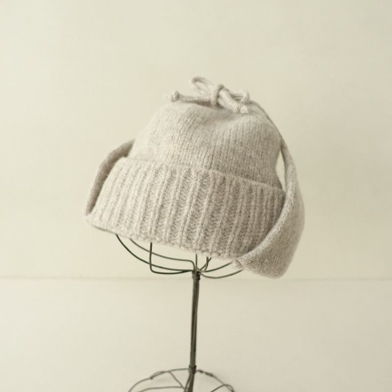 【定価1万】ネストローブ nest Robe *ニットフライトキャップ*帽子毛2way1025(ha7-2510-88)【20K52】拍卖