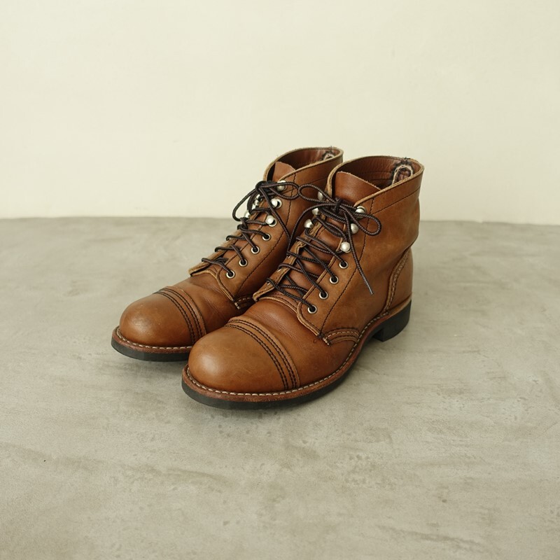 レッドウィング RED WING*IRON RANGER ショートブーツ USA6/UK3.5/EUR36/CM23/23*レザー皮革レッドウイング(sh10-2511-4)【92K52】拍卖