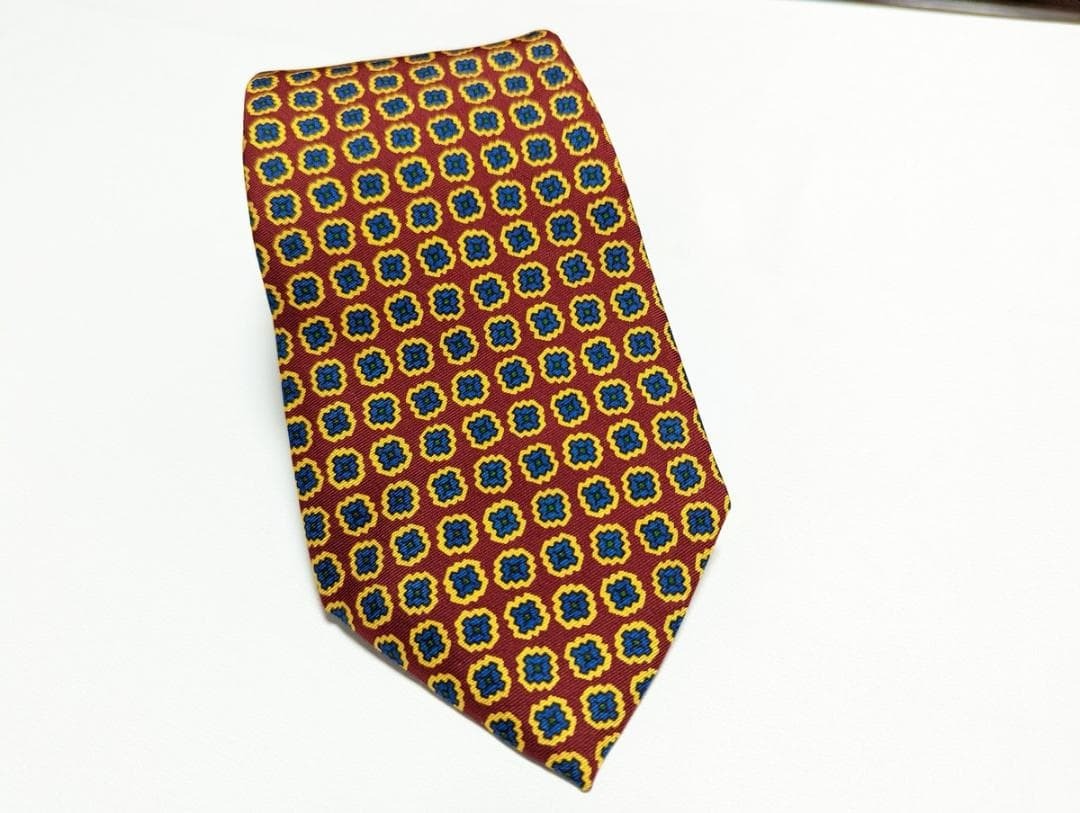 超美品 Holiday & Brown ホリデー アンド ブラウン Ancentmadder エンシェントマダー イギリスの頂点 ネクタイ ヴィンテージ拍卖