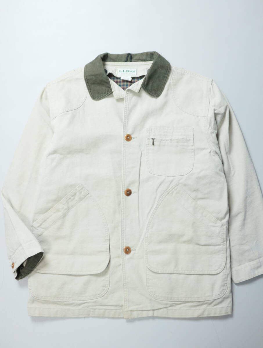 C101/L.L.Bean/エルエルビーン/90s/アメリカ製/Primaloft/プリマロフト/ハンティングジャケット/ダックジャケット/ダック地/Mサイズ拍卖