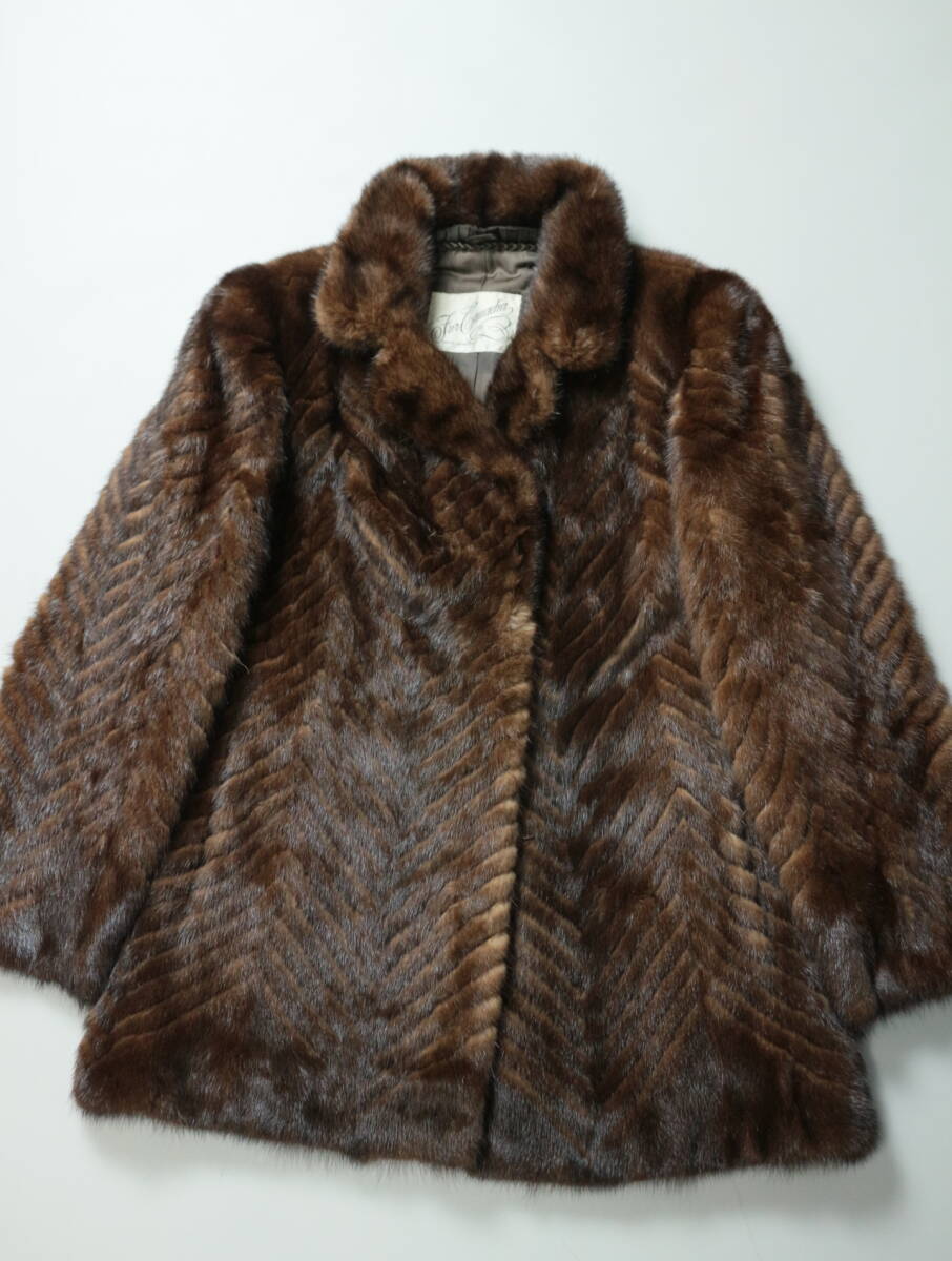 C246/Fur Canadia/リアルファー/MINK/ファーコート/ミンクコート/毛皮コート/拍卖