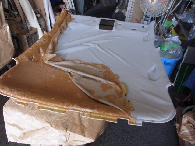 VW ポロの天井張り替え用布地 1.8mの販売 DIYに最適 個人宛は西濃運輸支店止めが安いです。拍卖