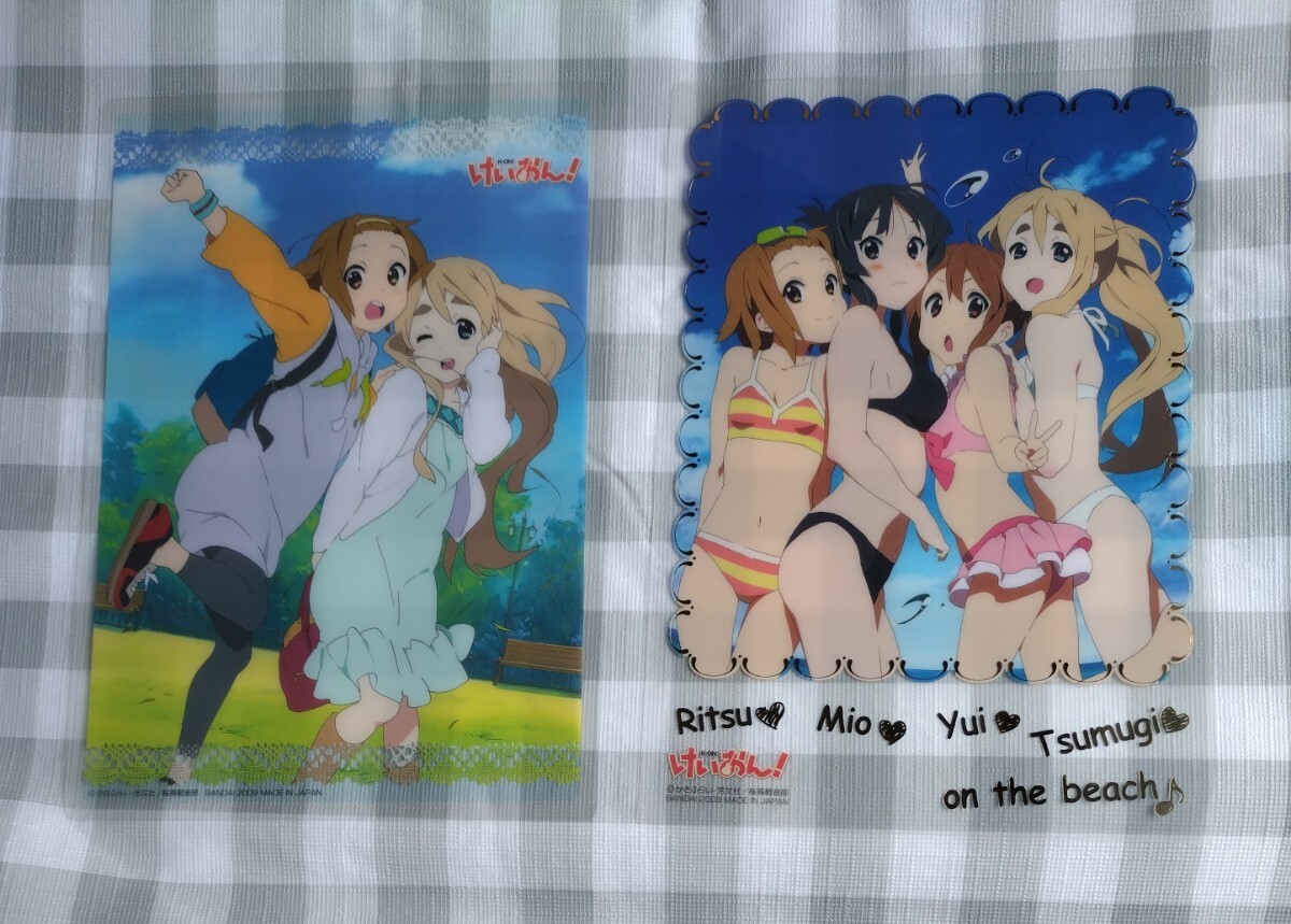 けいおん! クリアシート 2枚セット ジャンボカードダス拍卖