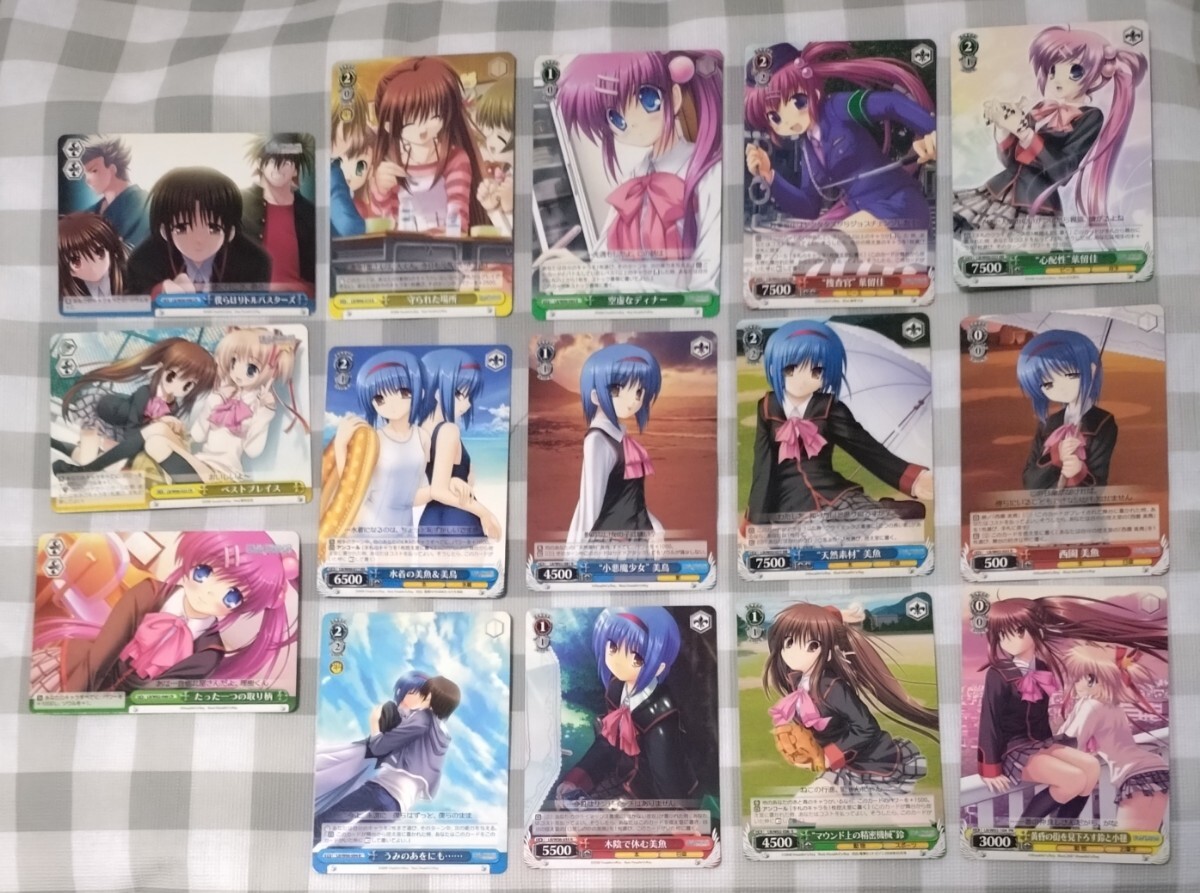 リトルバスターズ カード15枚セット ヴァイスシュヴァルツ拍卖