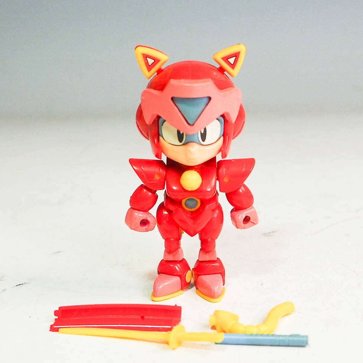 【ジャンク】組済み BANDAI バンダイ キャッ党忍伝てやんでえ プルルニャン プラモデル 当時物 S1871拍卖