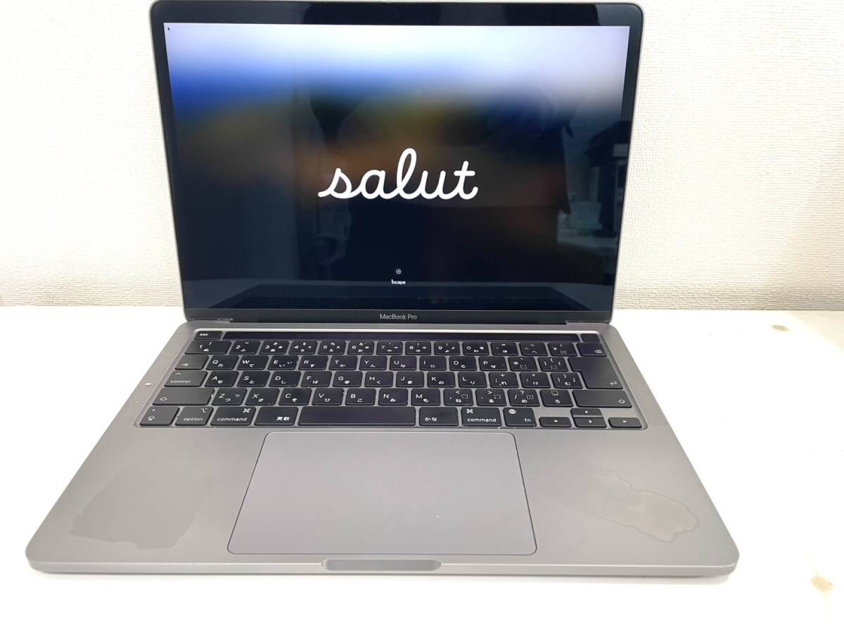 1円スタート Apple MacBookPro A2338 EMC3578 500GB ノートパソコン拍卖