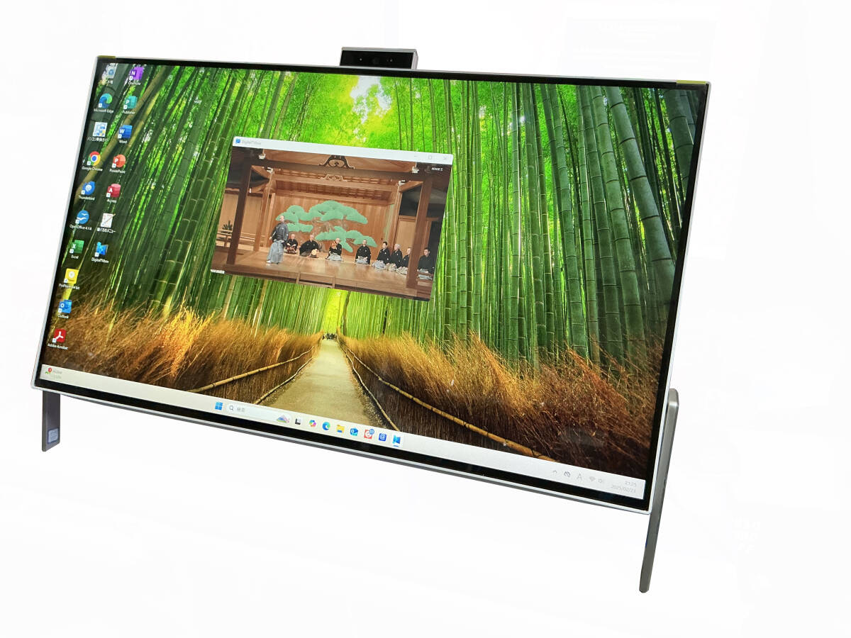 高年式 第7世代最強Core i7-7700HQ メモリ8GB◆新SSD512GB+HDD1TB 23.8型狭額縁一体型PC Win11/Office2021Pro/WEBカメラ/3波テレビ/FH77/B1拍卖