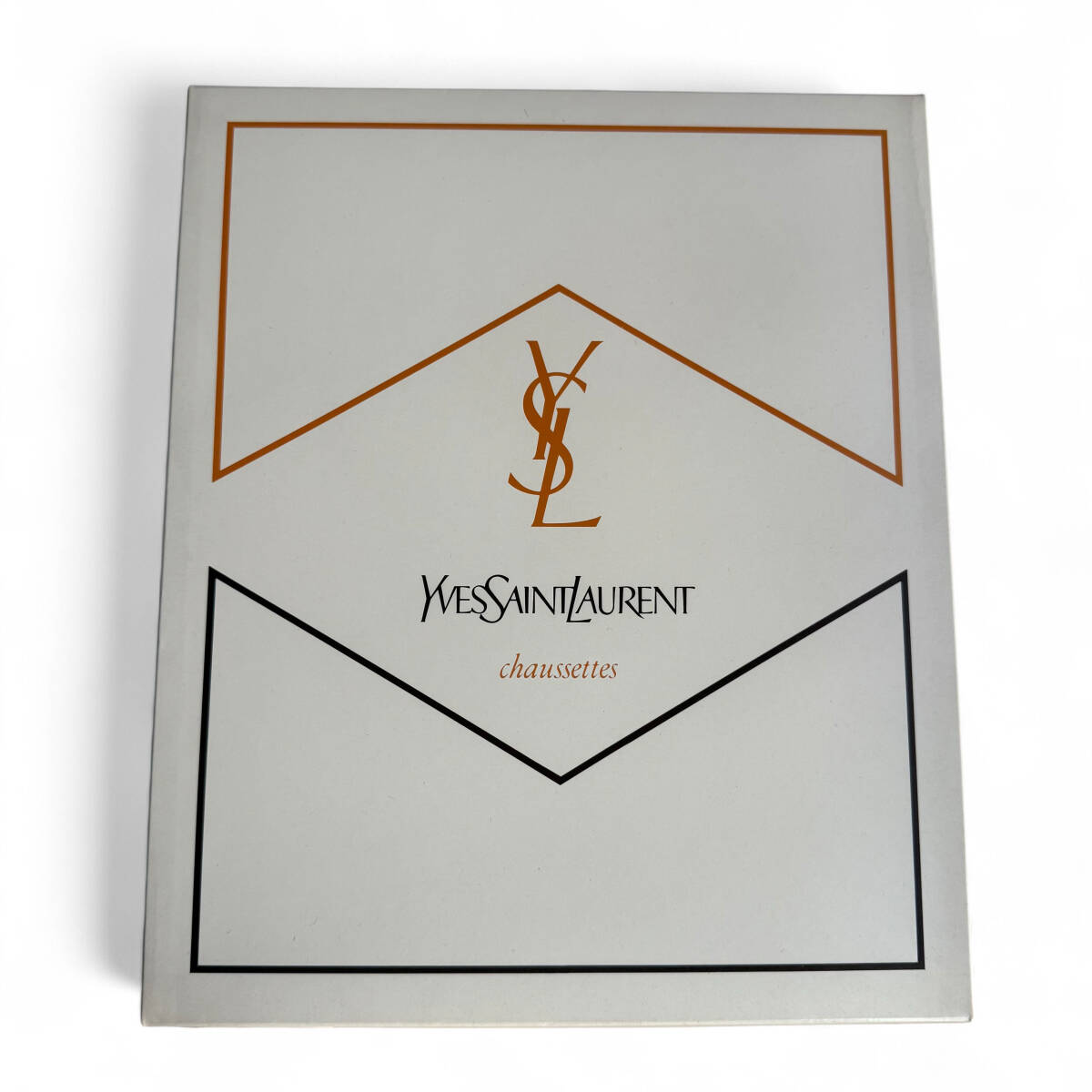 M7-1543 未使用 YSL メンズ ソックス 3足 25cm 箱入り イヴ・サンローラン Yves Saint-Laurent拍卖