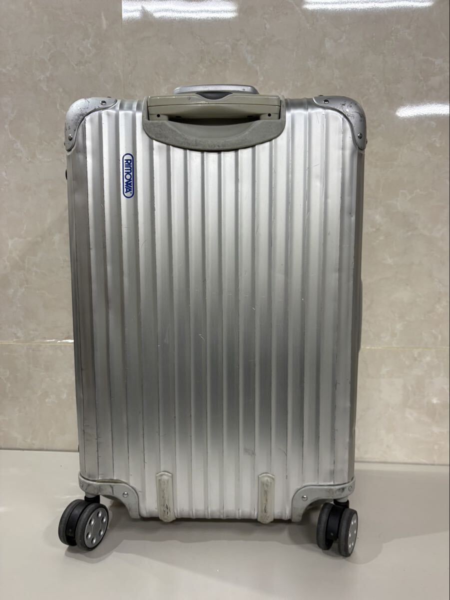 RIMOWA リモワ TOPAS トパーズ トローリー マルチホイール スーツケース 4輪 64L/932.63 シルバー【EK4066】@160拍卖
