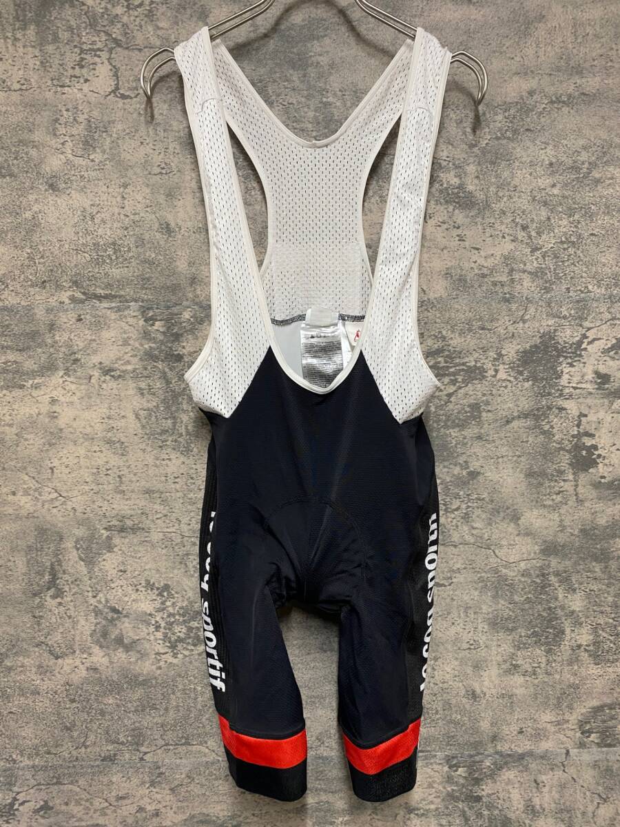 JN194 ルコックスポルティフ le coq sportif ビオレーサー BIORACER ビブショーツ 黒 L拍卖