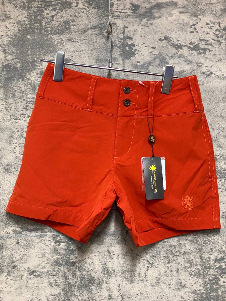 JO522 カペルミュール KAPELMUUR サイクルパンツ ショート オレンジ レディース 36 未使用拍卖