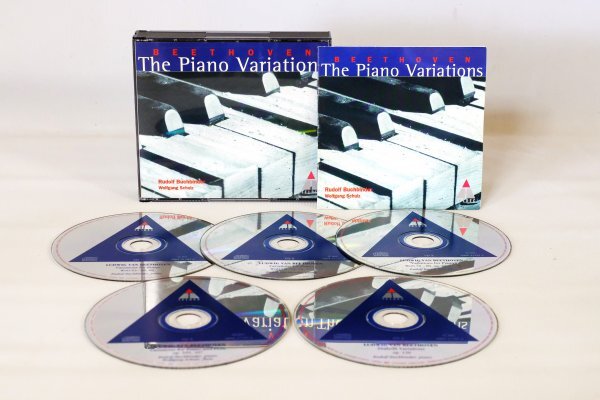 中古CD*部分再生確認済み【ルドルフ・ブッフビンダー】5CD*ピアノのための変奏曲集拍卖