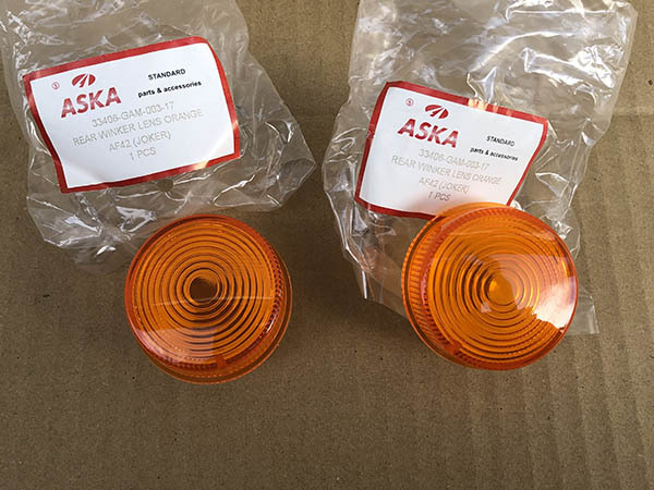 ホンダ AF42 ジョーカー 社外 ウィンカーレンズ 2個セット JOKER拍卖