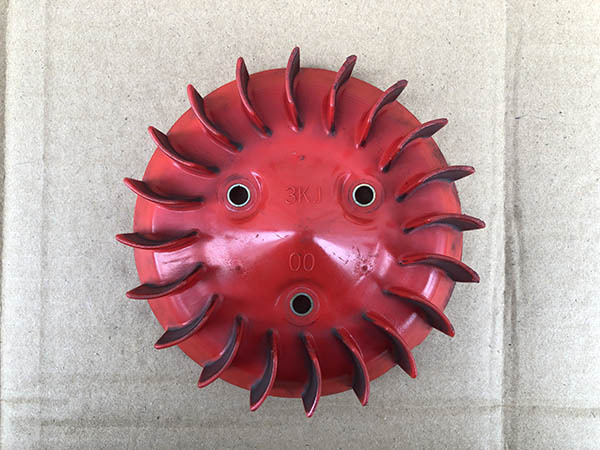 ヤマハ ジョグ3KJ 純正 赤 ファン スーパージョグ JOG ZR クーリングファン拍卖