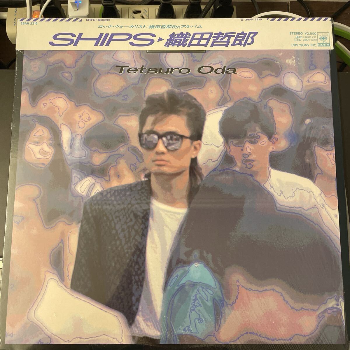 LP■和モノ/織田哲郎 (TETSURO ODA)/SHIPS/国内87年/掛け帯 美品/葉山たけし 北島健二 岡沢章 青山純 斎藤ノブ 坪倉唯子 シュリンク拍卖