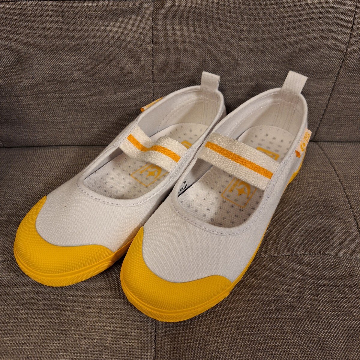 ムーンスター 上履き オレンジ CR ST11 19.0cm 19.0 19拍卖