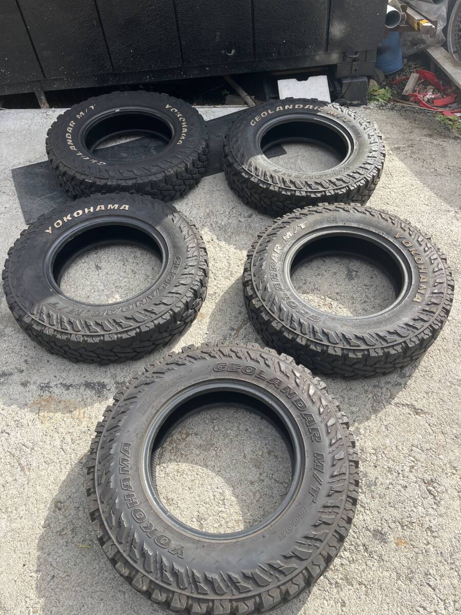 ヨコハマ GEOLANDAR M/T ジオランダー G003 LT97/93q 6pr 6.50 r16 5本セット9分山拍卖