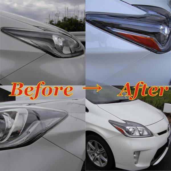 トヨタ 後期型 30系 プリウス用 USヘッドライト &US テール 調 シール 北米仕様 TOYOTA PRIUS拍卖