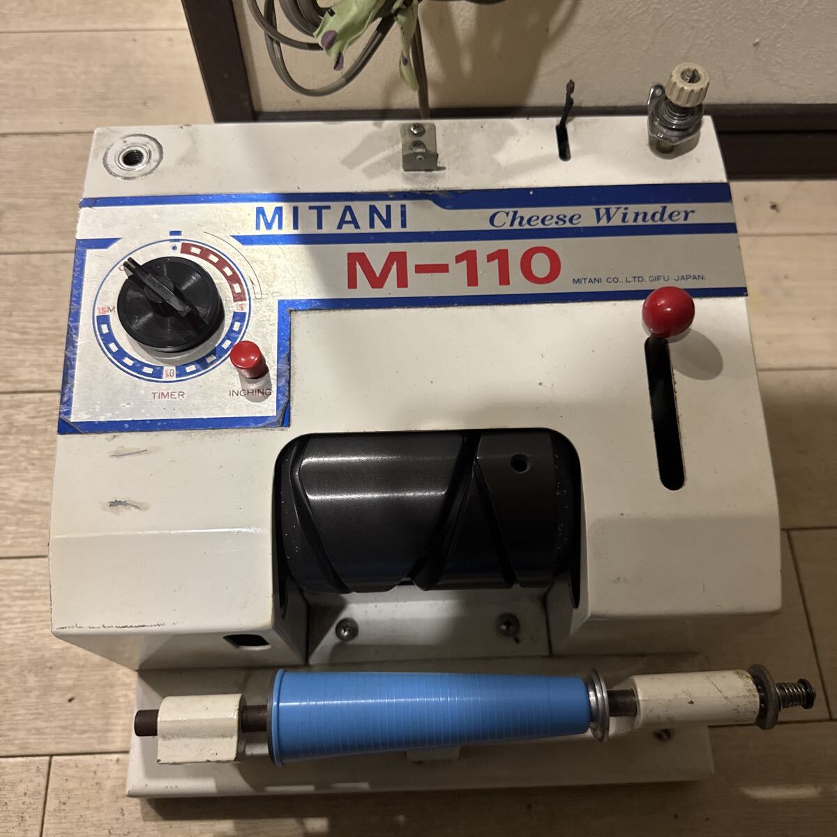 MITANI チーズワインダー cheese winder M-110 糸巻き機 巻き取り 回転確認OK 拍卖