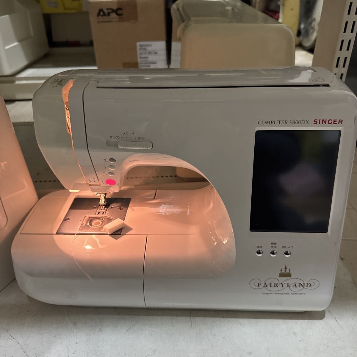 中古ジャンク コンピューターミシン 9800DX SINGER拍卖