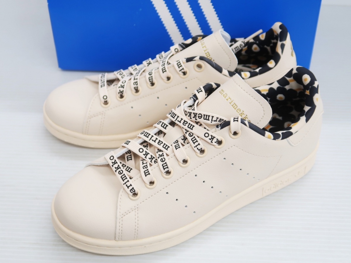 adidas アディダス × marimekko マリメッコ STAN SMITH スタンスミス GX8847 スニーカー 極美品 23.5㎝拍卖