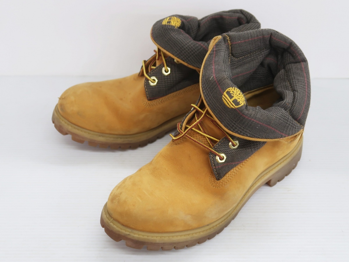 Timberland ティンバーランド プレミアム ロールトップ PREMIUM ROLL TOP 6138R ブーツ 9W拍卖