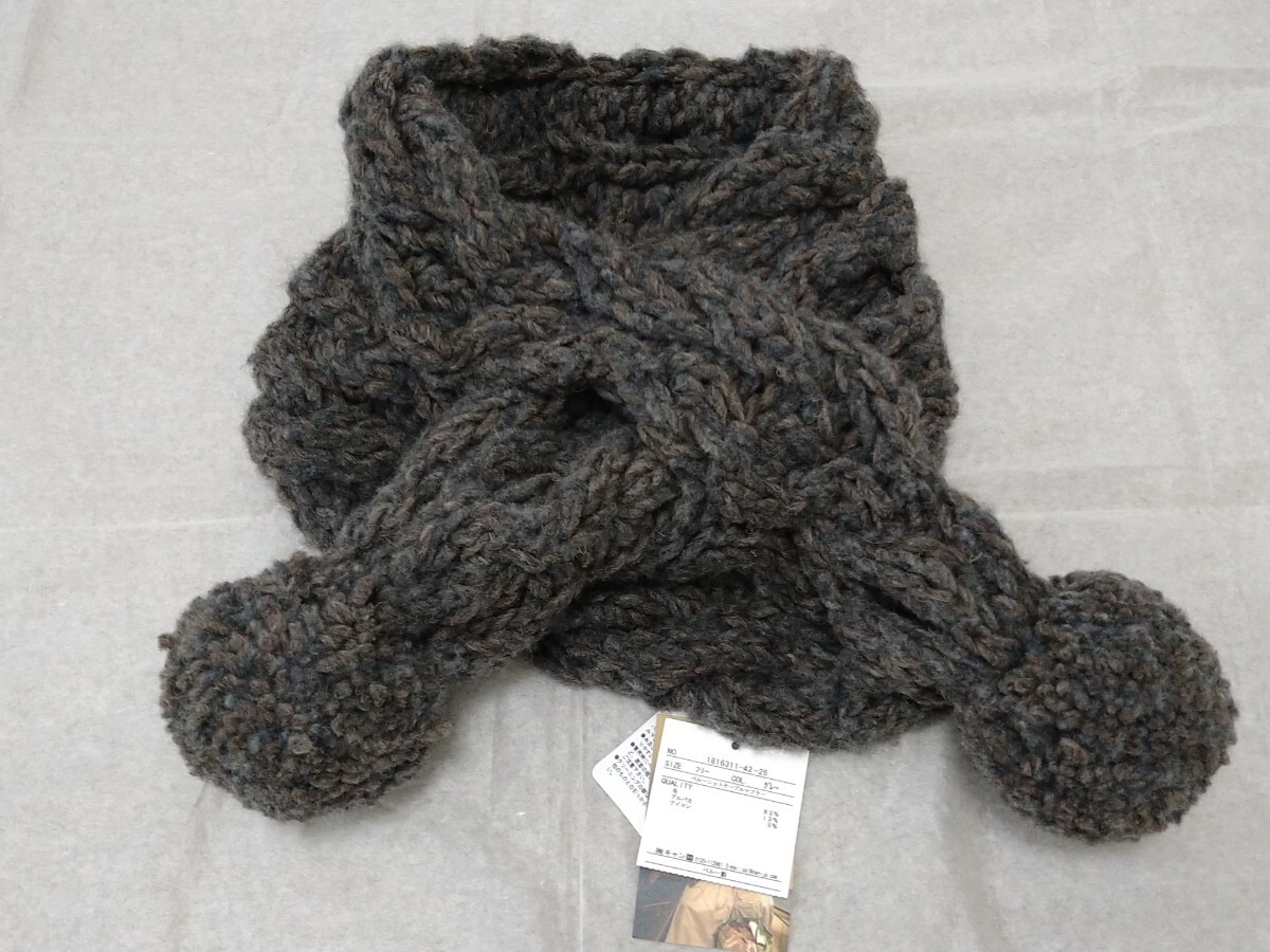 TSUHARU by サマンサモスモス ペルーニットケーブルマフラー ツハル SM2拍卖