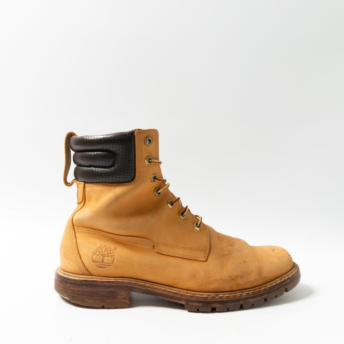 【1円スタート】Timberland SUPER POINT BLCHR WHEATBLE ティンバーランド 8M イエローブーツ スエード メンズ ワーク カジュアル拍卖