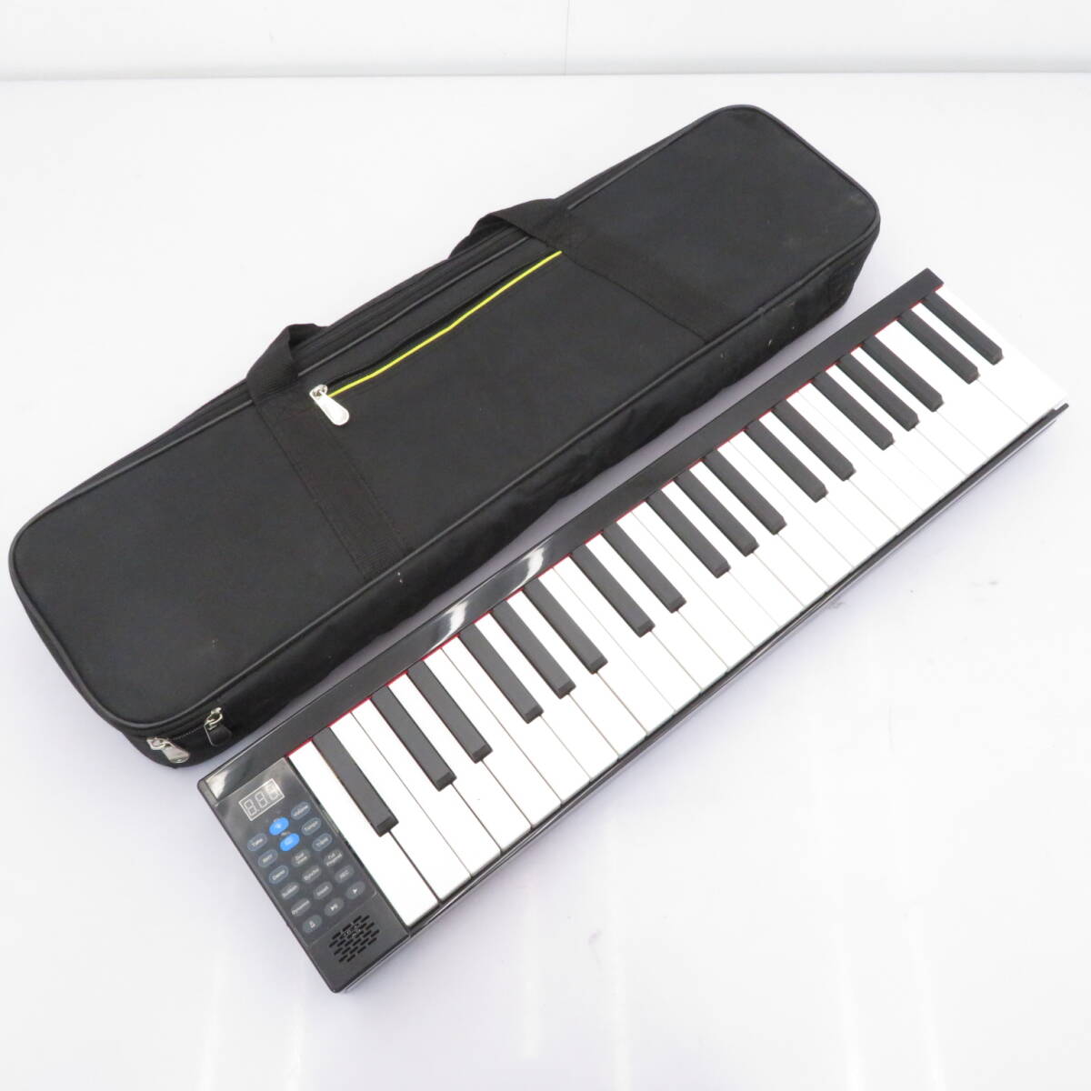 キーボード◆Longeye FOLD 電子ピアノ 88鍵盤 折りたたみ式 ケース付き 中古 USED ●AS3968■拍卖