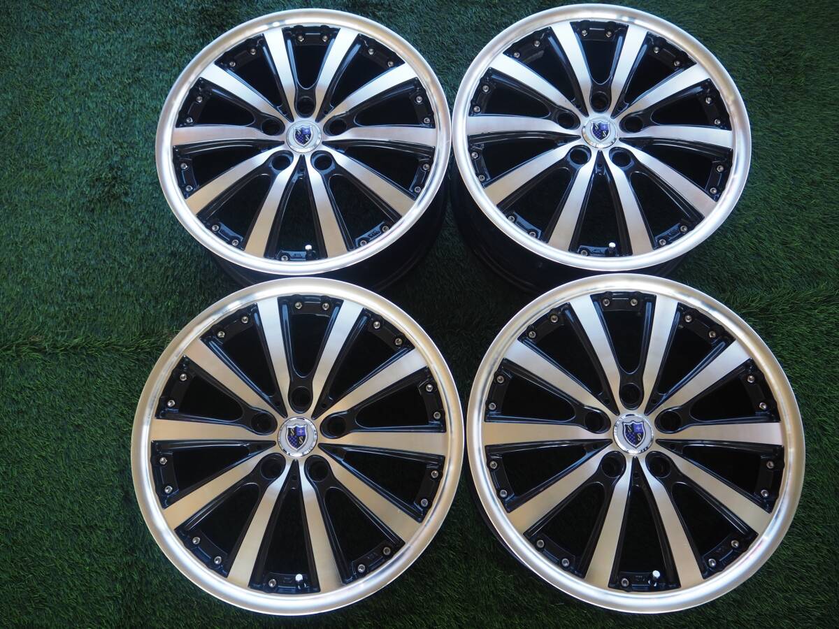 美品☆KYOHO STEINER シュタイナー VS5 17インチ 7J +55 114.3-5穴 オデッセイ レヴォーグ レガシィ アウトバック ツーリングワゴン 茨城☆拍卖