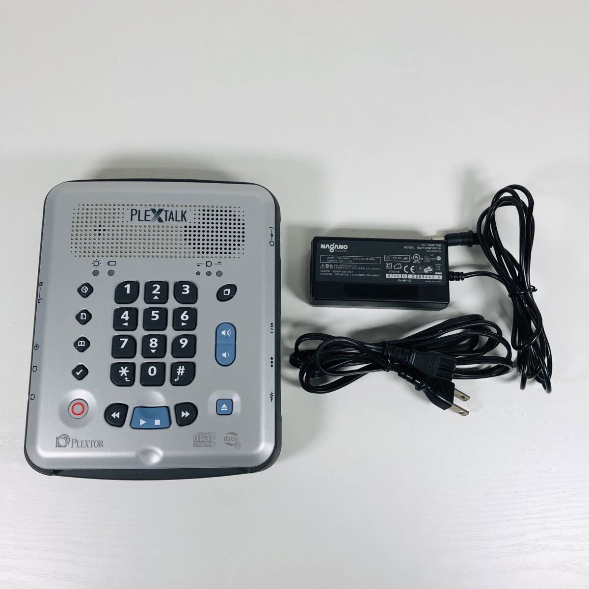 中古動作品 PLEXTALK プレクストーク ポータブルレコーダー PTR2 拍卖