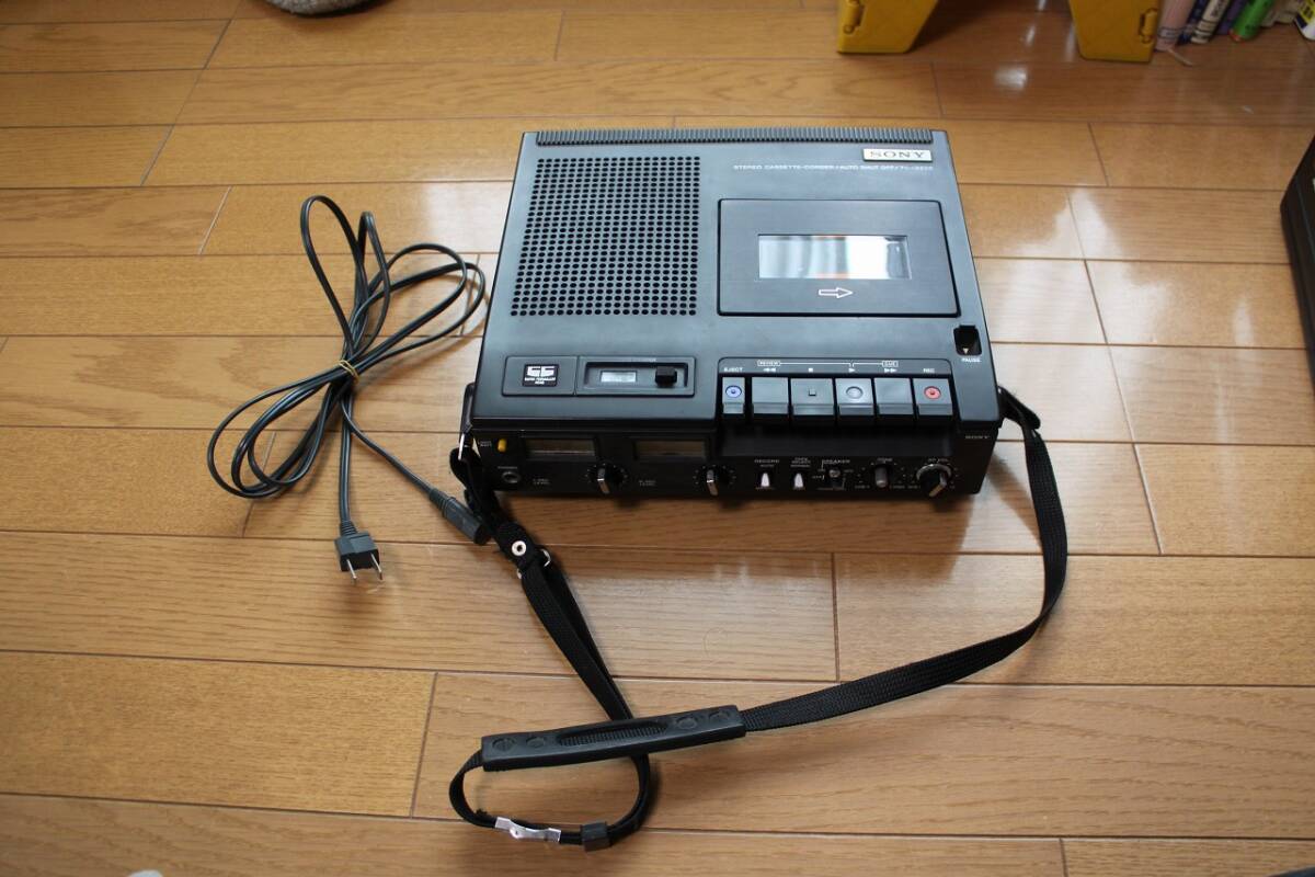 ソニー カセットプレーヤー tc-2220 1つつまみなし拍卖