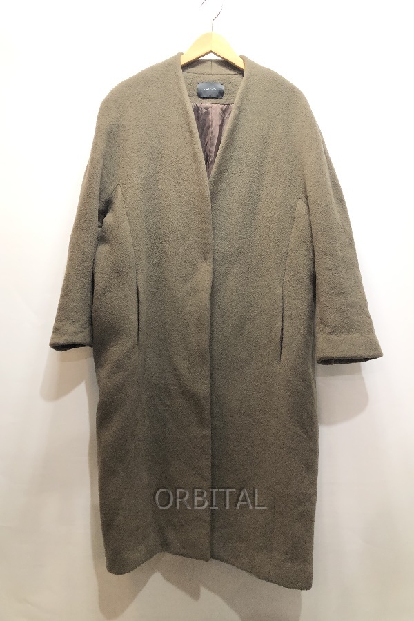 経堂) ミニッツ MINITZ ドゥーズィエムクラス 取扱 OVER コート カラーレス オーバー 18020510000830 定価92,400円 人気拍卖