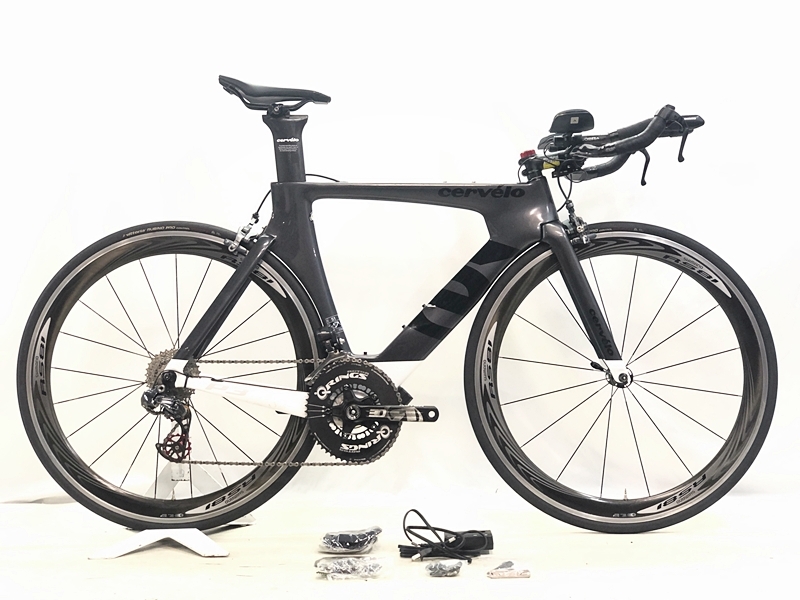●サーヴェロ CERVELO P3 SHIMANO ULTEGRA Di2 2015年 TT トライアスロン カーボン ロードバイク 51サイズ ブラック【値下げ】拍卖