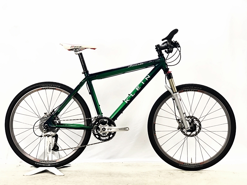 訳アリ クライン KLEIN アティテュード ATTITUDE 2008年 SHIMANO XT 26インチ マウンテンバイク Mサイズ グリーン 【値下げ】拍卖