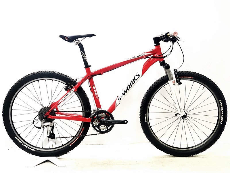 ジャンク スペシャライズド SPECIALIZED エスワークス SWORKS M5 HT 2007年 26インチ マウンテンバイク レッド 【値下げ】拍卖