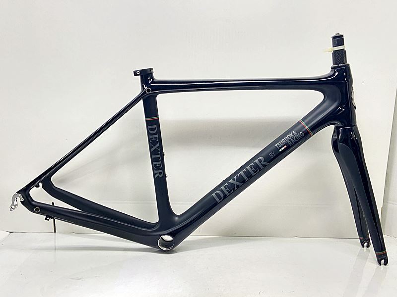 鶴岡レーシング TSURUOKA RACING DEXTER カーボンロードフレーム フレームセット ブラック【値下げ】拍卖
