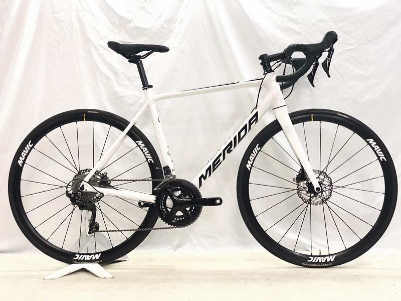 メリダ MERIDA スクルトゥーラ SCULTURA DISC 400 SHIMANO 105 R7020 2019 ロードバイク 52サイズ ホワイト【値下げ】拍卖