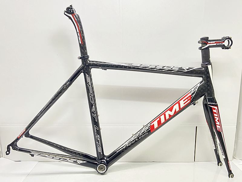 タイム TIME スピーダー SPEEDER ロード フレームセット 2008年 Sサイズ カーボン ブラック【値下げ】拍卖