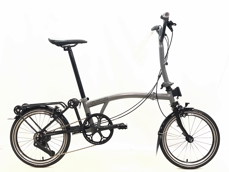 美品 ブロンプトン BROMPTON P-LINE URBAN MID 2023年 4速 フォールディングバイク 折り畳み自転車 16インチ ストームグレー 【値下げ】拍卖