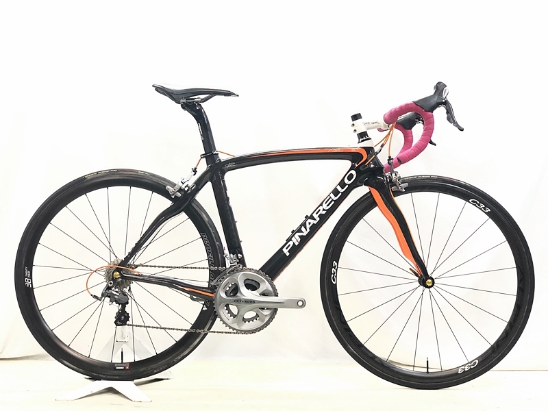 ピナレロ PINARELLO プリンス PRINCE SHIMANO ULTEGRA 6700 2015 カーボンロードバイク 465サイズ オレンジ【値下げ】拍卖