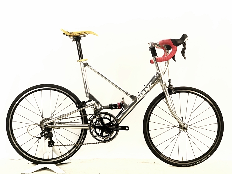 ジャイアント GIANT MR4-F ドロップ化 年式不明 ULTEGRA フォールディングバイク 折り畳み自転車 Mサイズ ポリッシュ 【値下げ】拍卖