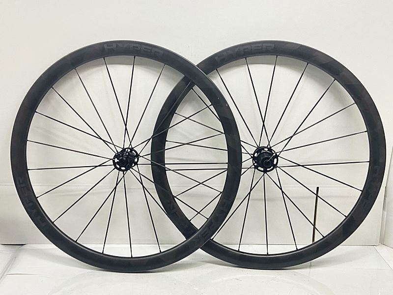 ウィンスペース WINSPACE ルンハイパー LUN HYPER 38 DISC ホイールセット シマノフリー 11速 DISC チューブレスレディ カーボン【値下げ】拍卖