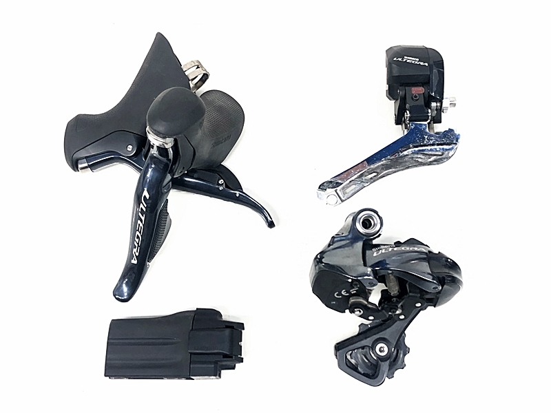 美品 シマノ SHIMANO アルテグラ ULTEGRA ST-6870 FD-6870 RD-6870 BM-DN100 SM-BTR1 電動Di2 リムブレーキ コンポセット 〇【値下げ】拍卖