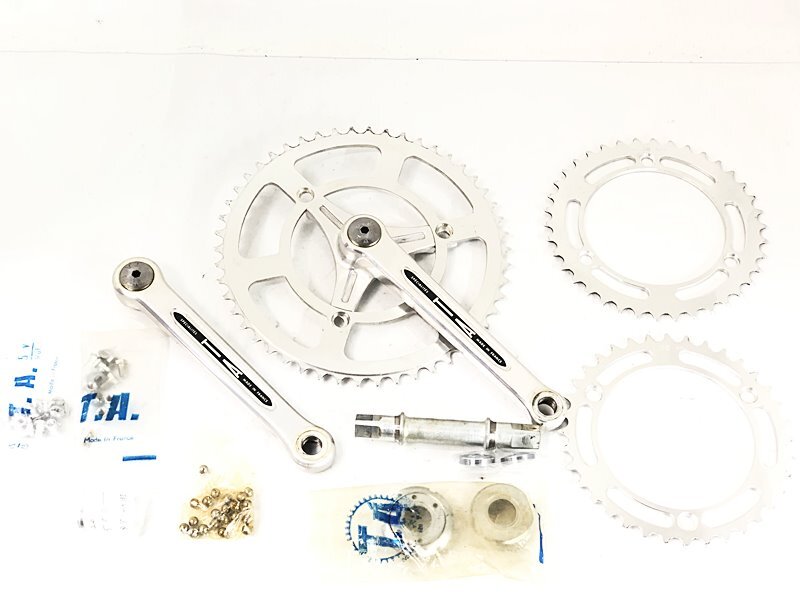 未使用品 スペシャリテ ティーエー SPECIALITES TA 3アームクランク 3 ARM CRANK 50-38(36)T/170mm クランクセット【値下げ】拍卖