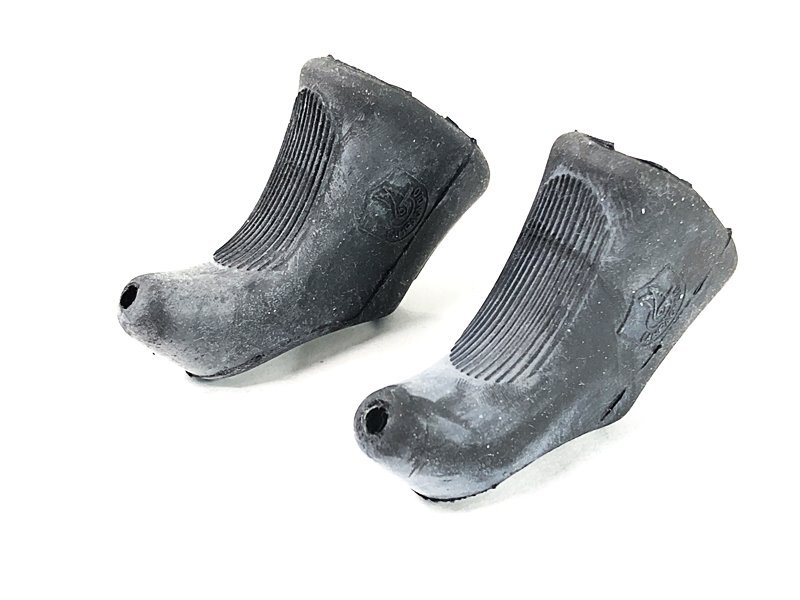 未使用品 カンパニョーロ CAMPAGNOLO ブラケットカバー BRACKET COVER ヴィンテージ ブラック BLACK【値下げ】拍卖