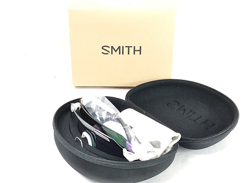 スミス SMITH ヴァート VERT WHITE CHROMAPOP VIOLET MIRROR サングラス【値下げ】拍卖