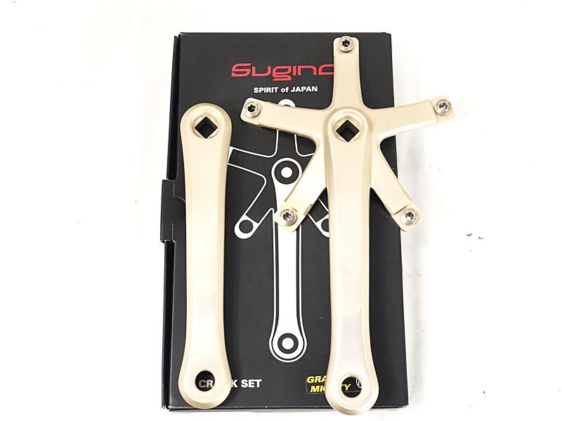 美品 スギノ SUGINO グランドマイティ SG75 GRAND MIGHTY njs 175mm クランクアーム左右セット拍卖