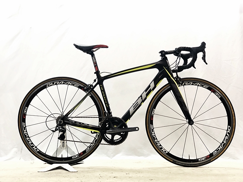 ビーエイチ BH クオーツ QUARTZ DURA-ACE 2016 カーボンロードバイク 50サイズ ブラック/グリーン拍卖
